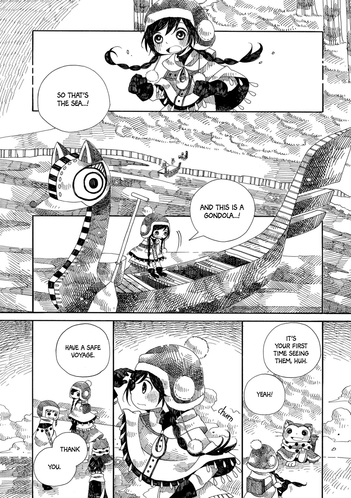 Raine and Sunny's Journey of Wind Chapter 14 page 8 - Chapter 14: Floating Island: Final Rest [END]