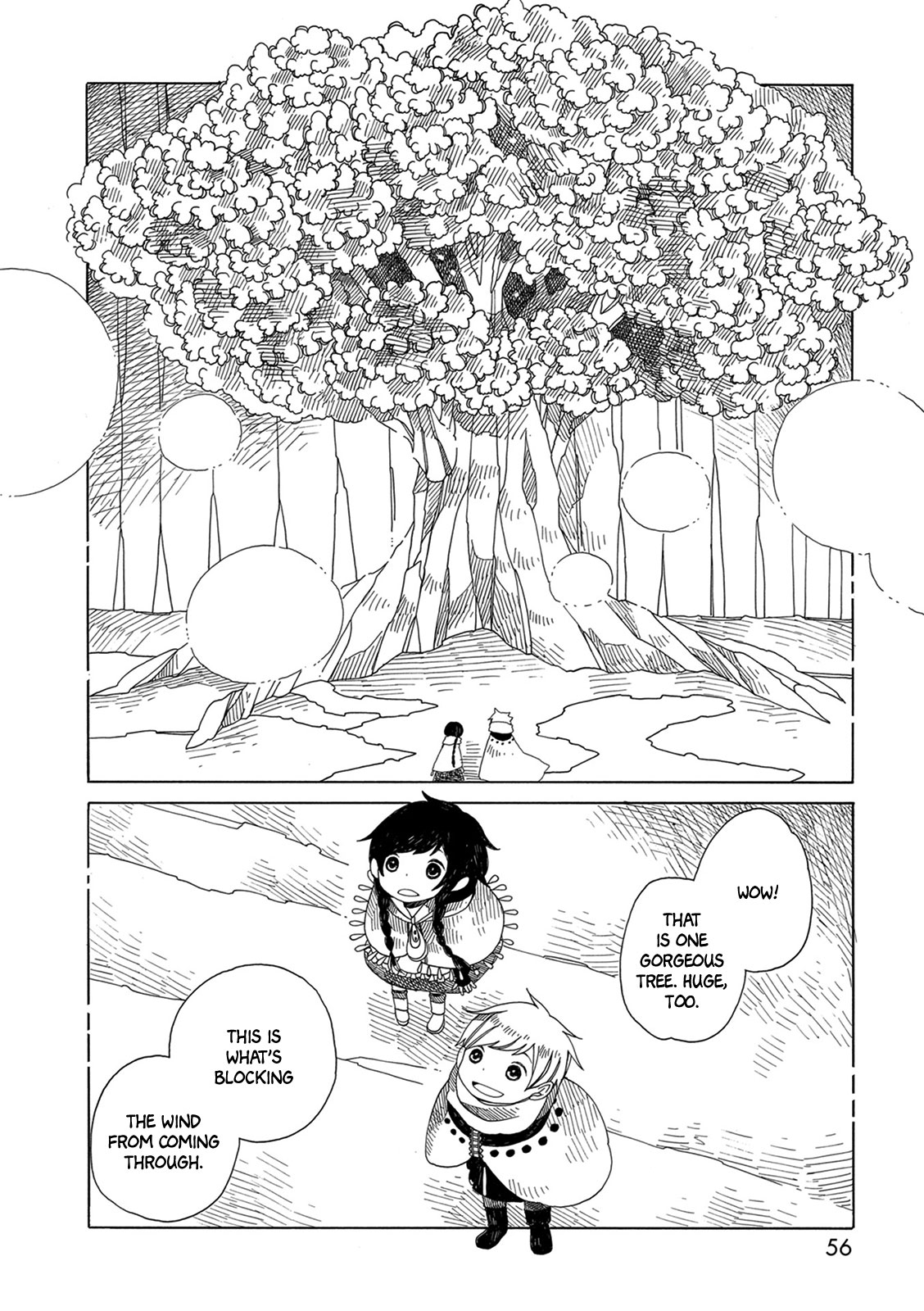 Raine and Sunny's Journey of Wind Chapter 2 page 25 - Chapter 2: Windmill Town