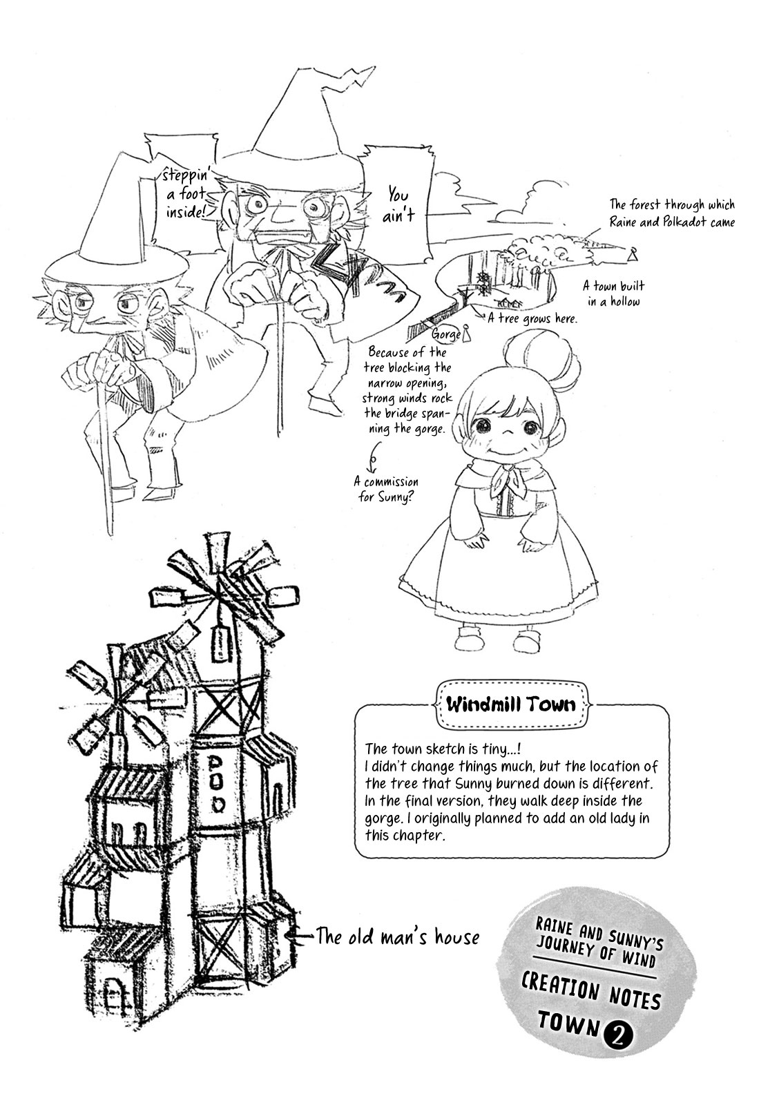 Raine and Sunny's Journey of Wind Chapter 2 page 33 - Chapter 2: Windmill Town