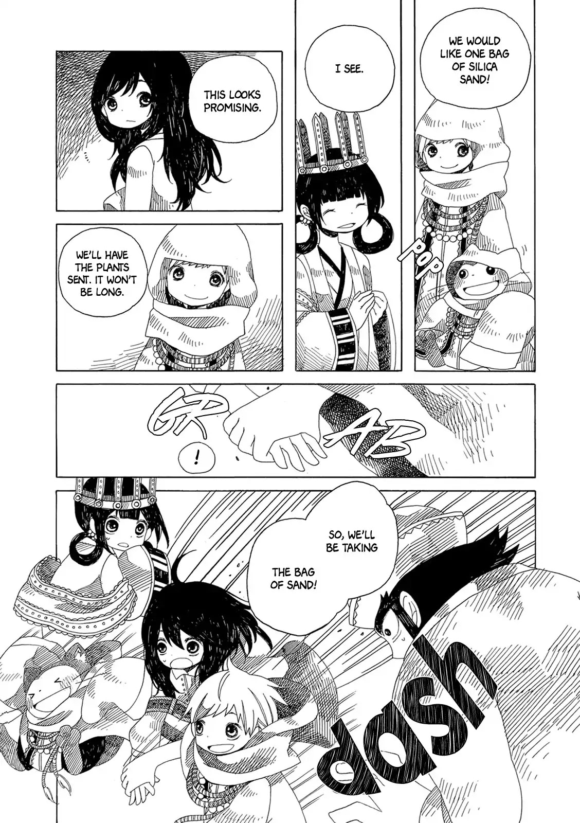 Raine and Sunny's Journey of Wind Chapter 3 page 17 - Chapter 3: Desert Kingdom (Sand Witch Desert)