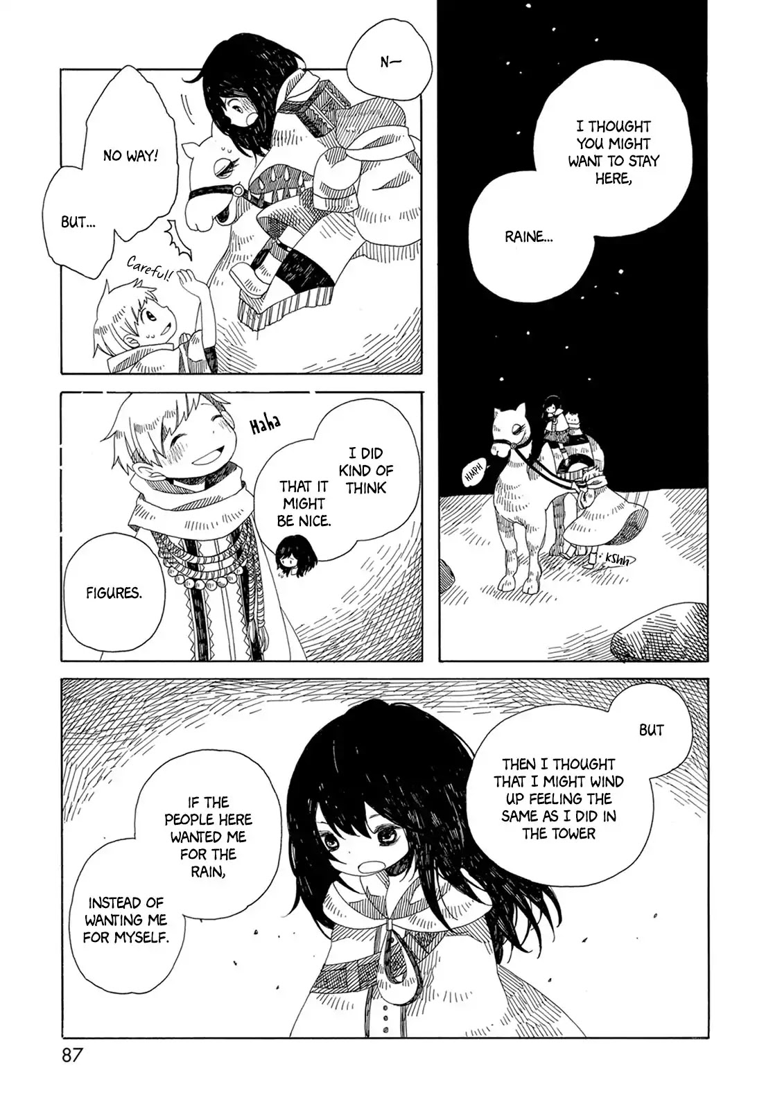 Raine and Sunny's Journey of Wind Chapter 3 page 20 - Chapter 3: Desert Kingdom (Sand Witch Desert)