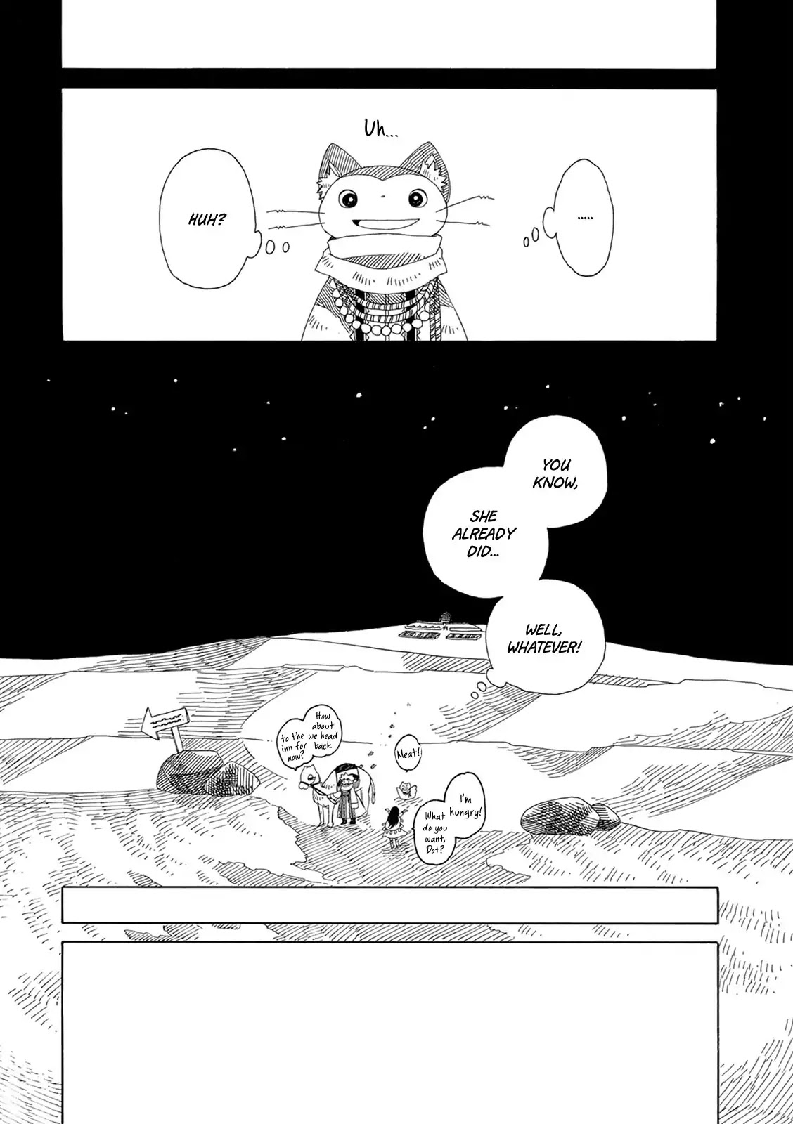 Raine and Sunny's Journey of Wind Chapter 3 page 22 - Chapter 3: Desert Kingdom (Sand Witch Desert)