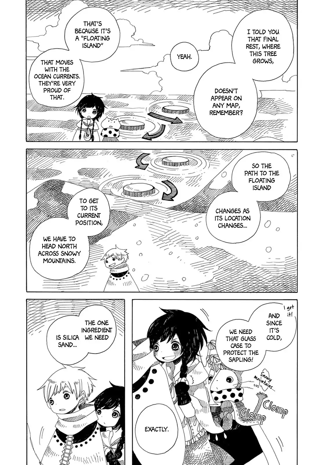 Raine and Sunny's Journey of Wind Chapter 3 page 4 - Chapter 3: Desert Kingdom (Sand Witch Desert)