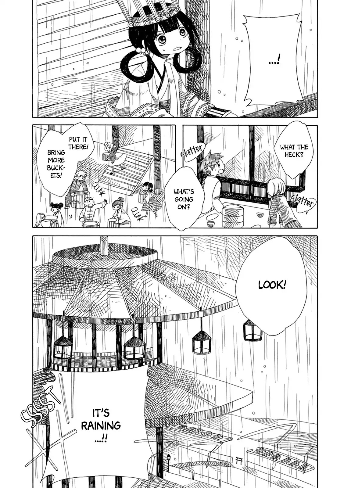 Raine and Sunny's Journey of Wind Chapter 3 page 8 - Chapter 3: Desert Kingdom (Sand Witch Desert)