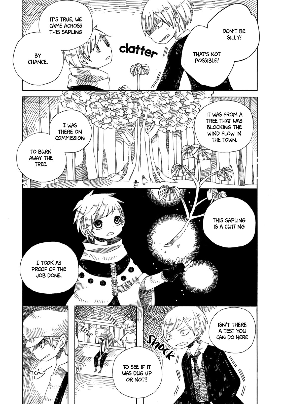 Raine and Sunny's Journey of Wind Chapter 4 page 16 - Chapter 4: Forest Kingdom (Titan Garden)