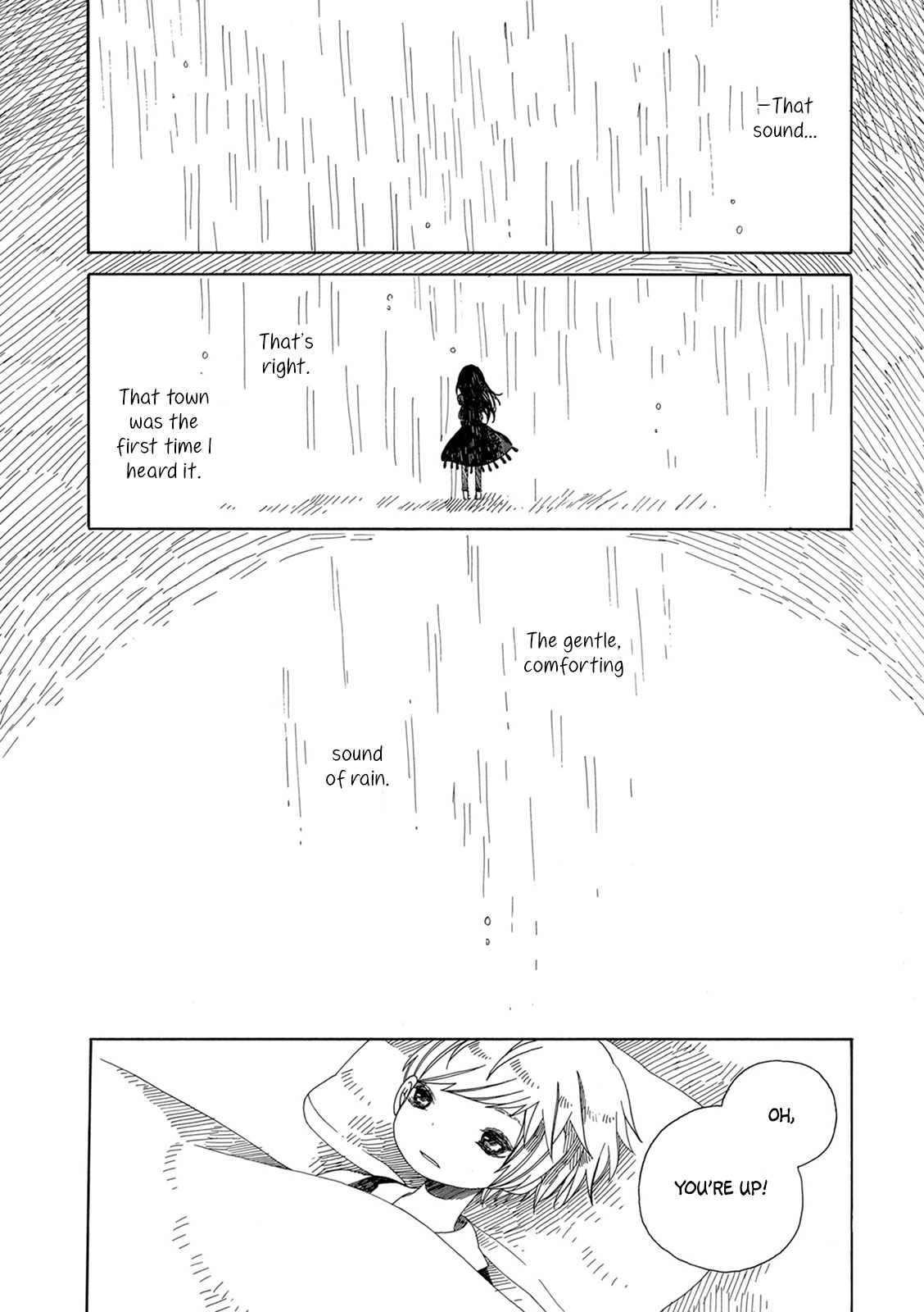 Raine and Sunny's Journey of Wind Chapter 4 page 23 - Chapter 4: Forest Kingdom (Titan Garden)