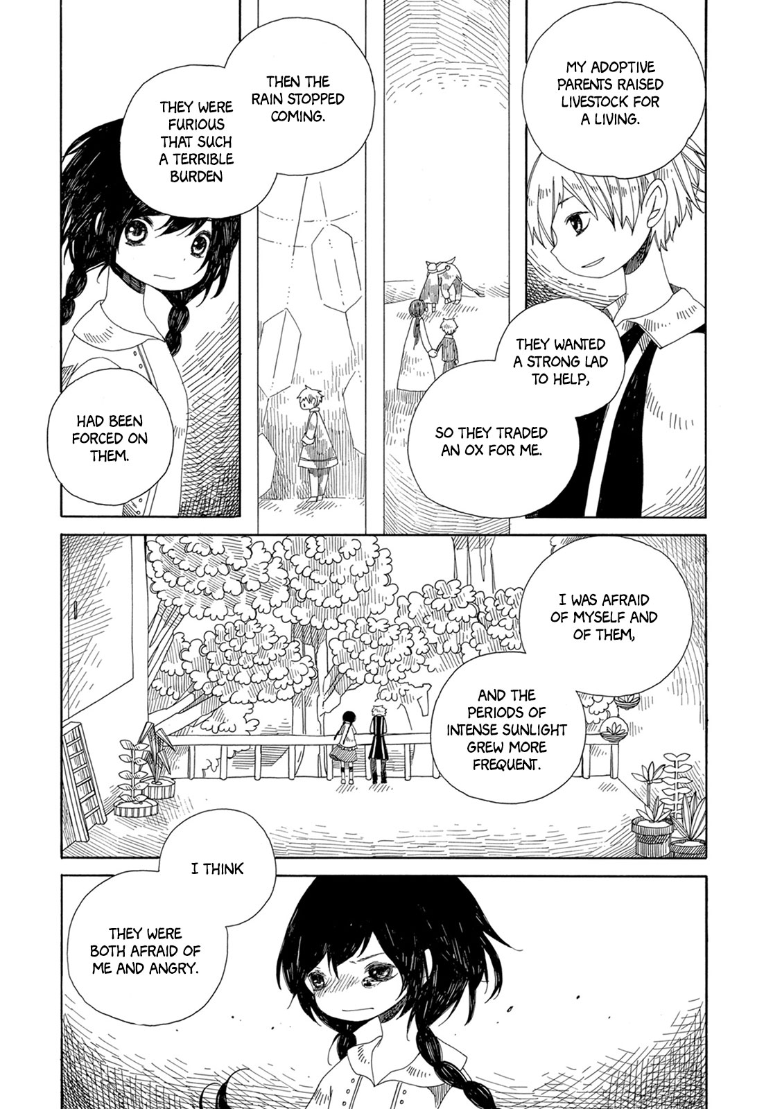 Raine and Sunny's Journey of Wind Chapter 4 page 26 - Chapter 4: Forest Kingdom (Titan Garden)