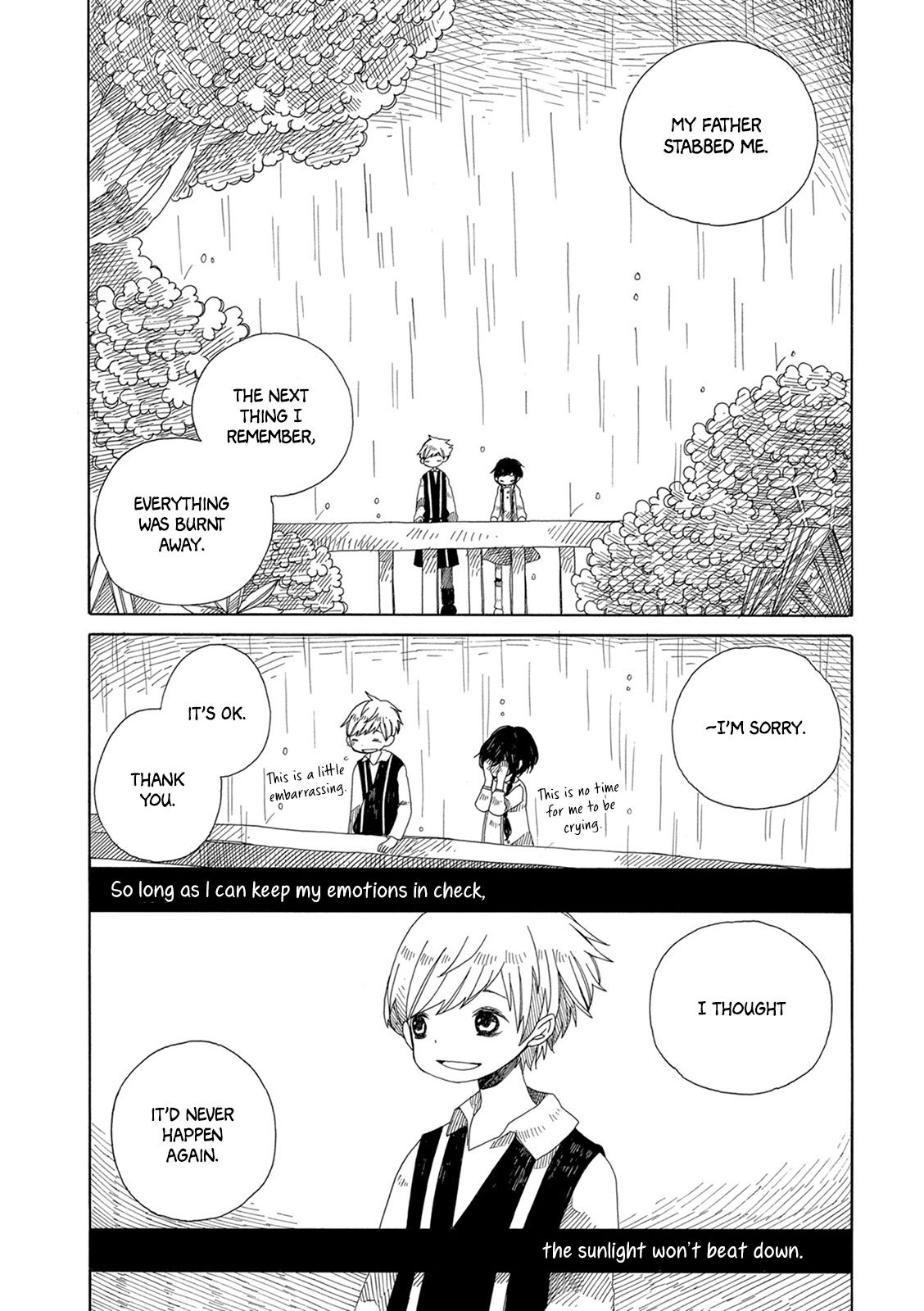 Raine and Sunny's Journey of Wind Chapter 4 page 27 - Chapter 4: Forest Kingdom (Titan Garden)
