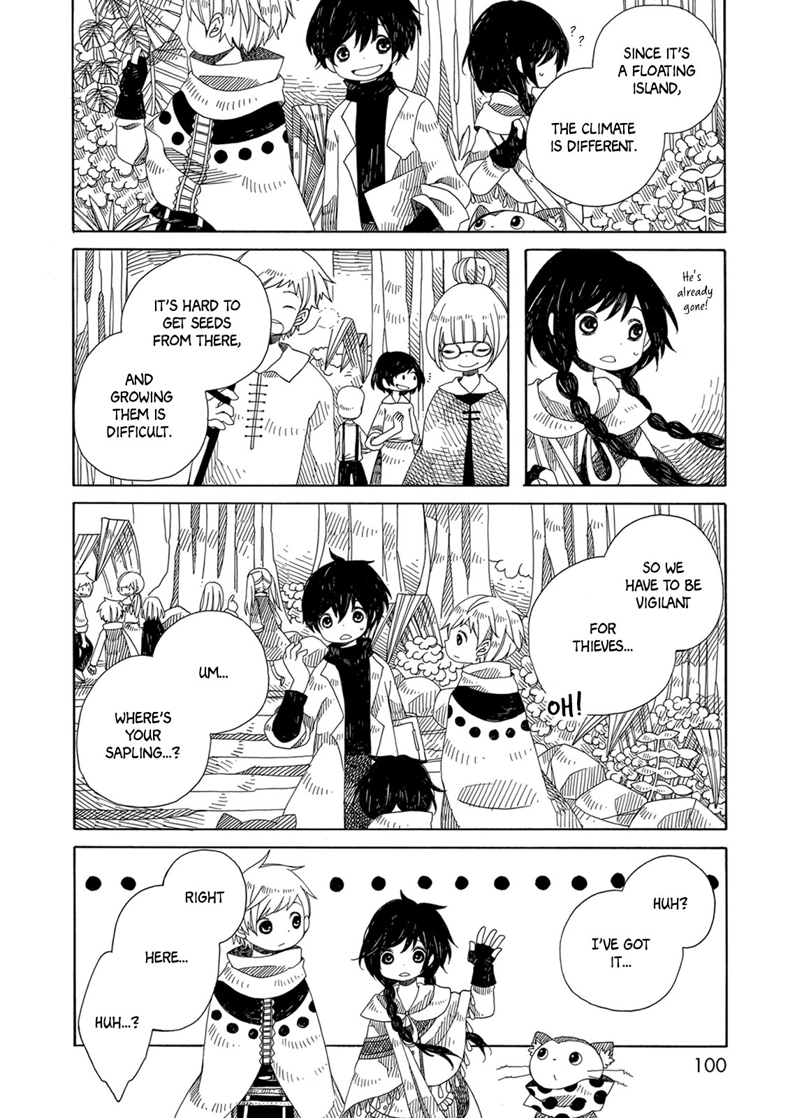 Raine and Sunny's Journey of Wind Chapter 4 page 8 - Chapter 4: Forest Kingdom (Titan Garden)