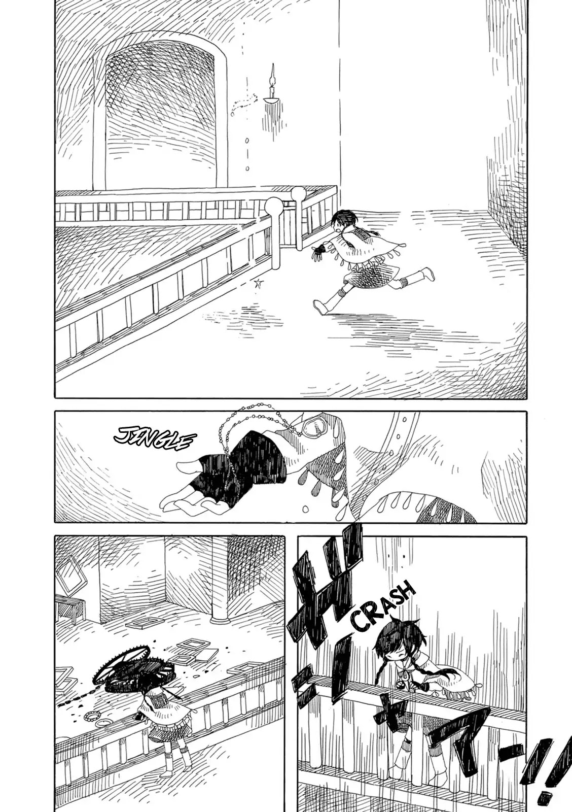 Raine and Sunny's Journey of Wind Chapter 6 page 23 - Chapter 6: Dark Forest Mansion Cleaning (Part 2)