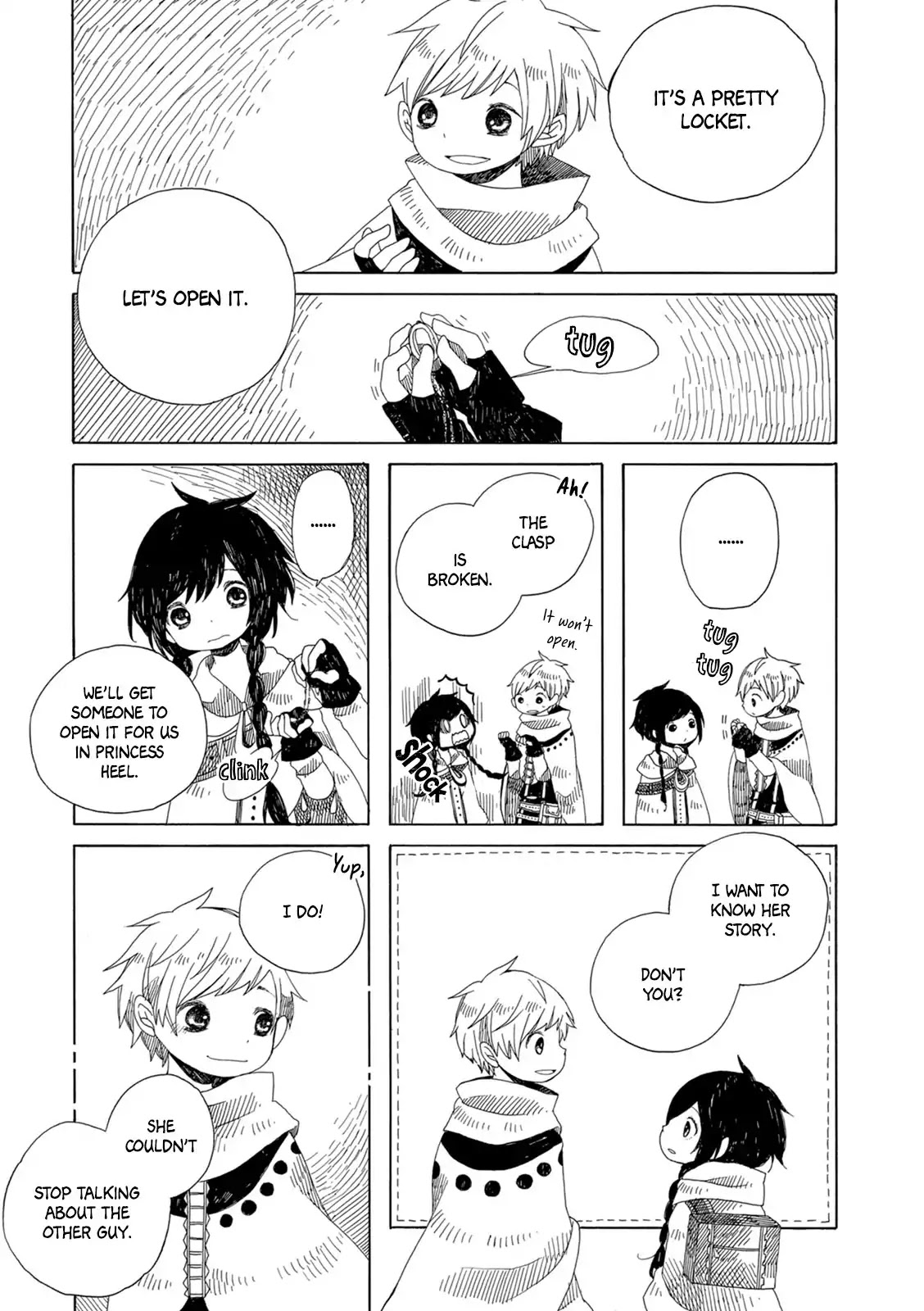 Raine and Sunny's Journey of Wind Chapter 6 page 28 - Chapter 6: Dark Forest Mansion Cleaning (Part 2)
