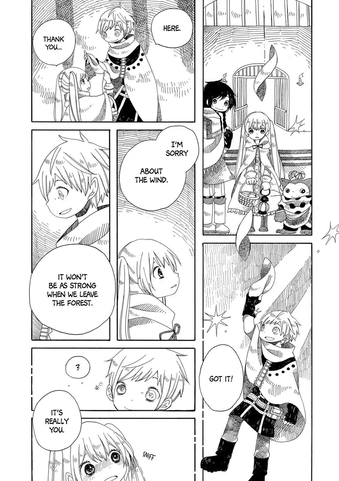 Raine and Sunny's Journey of Wind Chapter 6 page 7 - Chapter 6: Dark Forest Mansion Cleaning (Part 2)