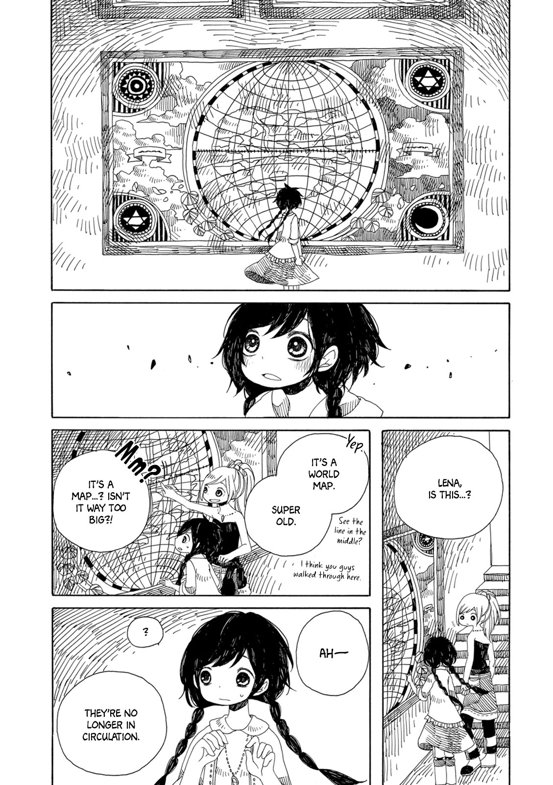 Raine and Sunny's Journey of Wind Chapter 7 page 14 - Chapter 7: Glass Kingdom (Part 1)