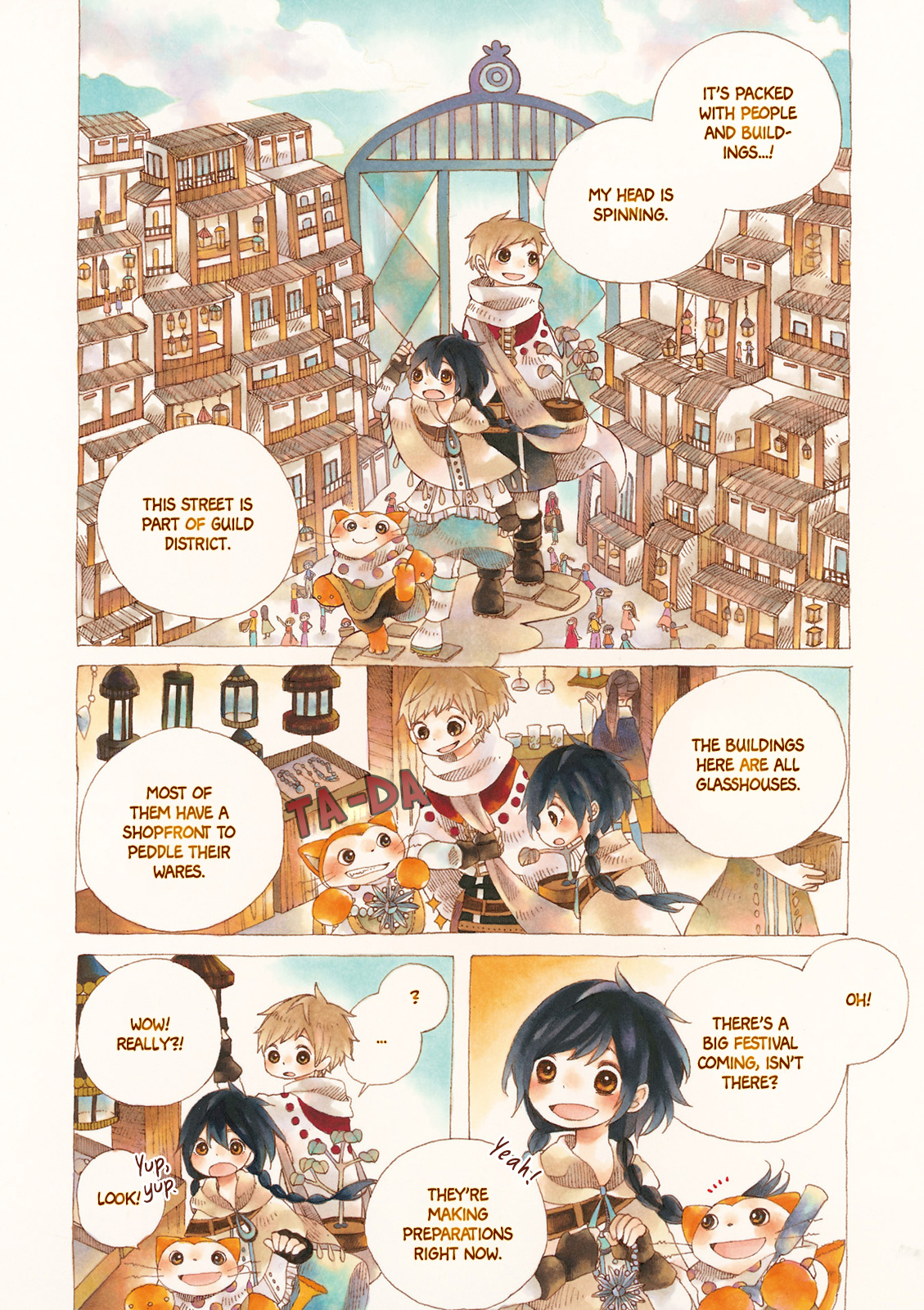 Raine and Sunny's Journey of Wind Chapter 7 page 6 - Chapter 7: Glass Kingdom (Part 1)