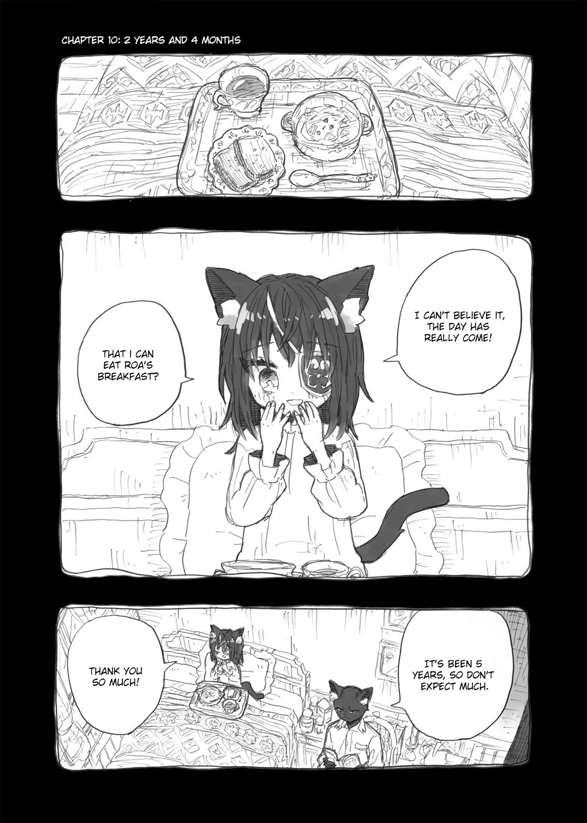 Rain's Head Chapter 10 page 1 - Chapter 10: 2 Years and 4 months.