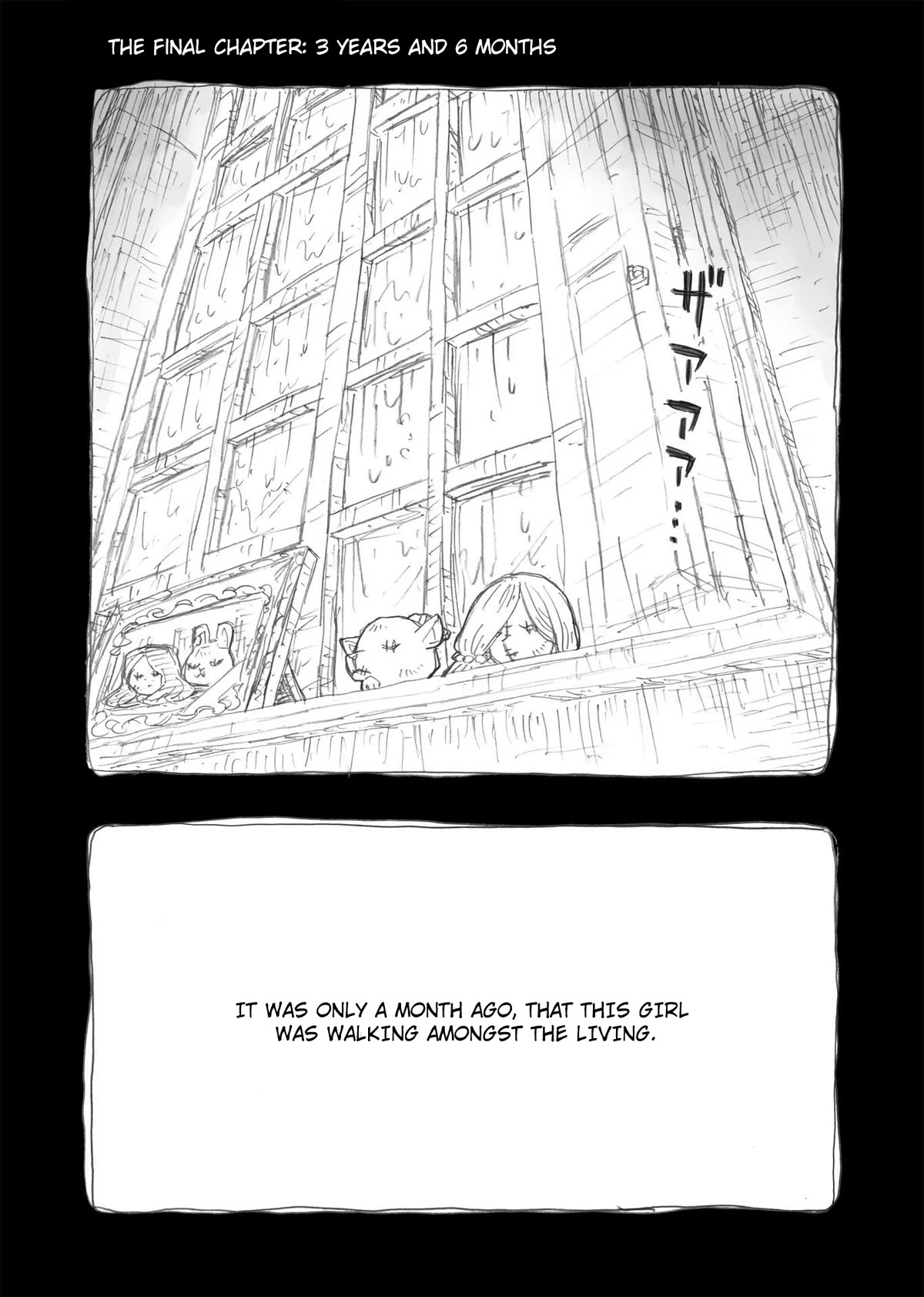 Rain's Head Chapter 11 page 1 - Chapter 11: 3 years and 6 months [END]