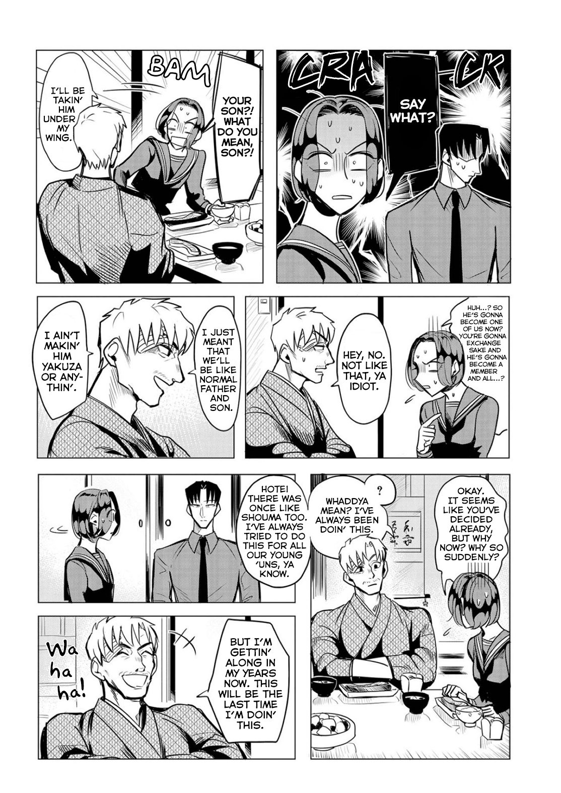 Raise wa Tanin ga Ii Chapter 11.5 page 14 - Side story: Futari wa Teihen