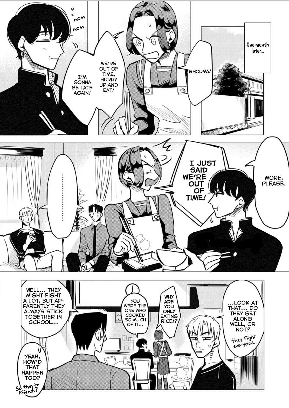 Raise wa Tanin ga Ii Chapter 11.5 page 46 - Side story: Futari wa Teihen