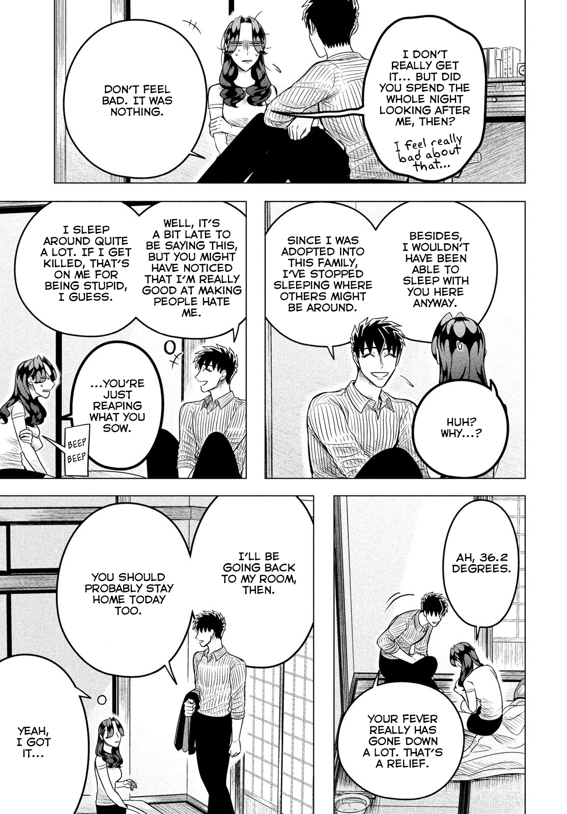 Raise wa Tanin ga Ii Chapter 11 page 37 - Chapter 11: I can't tell if you're smart or stupid.