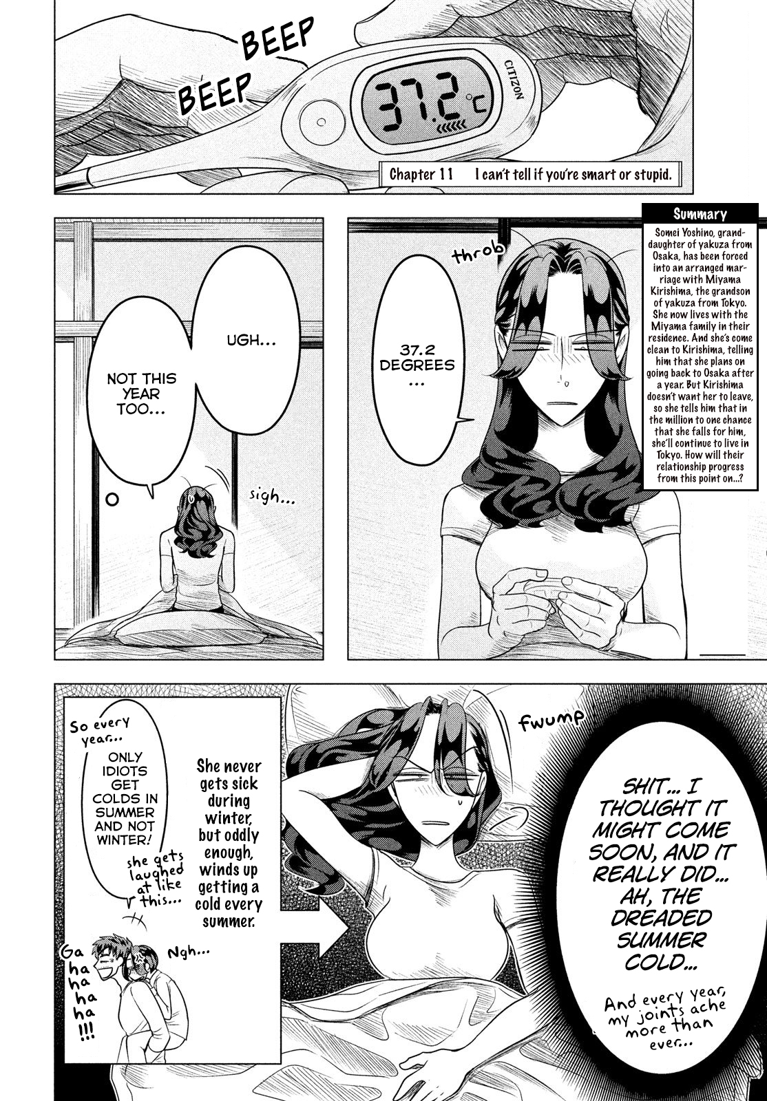 Raise wa Tanin ga Ii Chapter 11 page 4 - Chapter 11: I can't tell if you're smart or stupid.