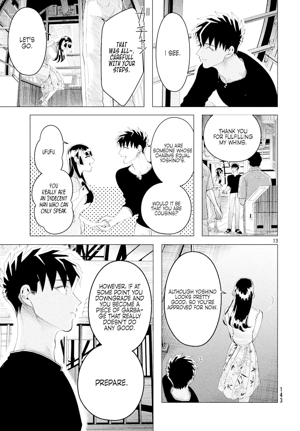Raise wa Tanin ga Ii Chapter 12.3 page 14 - Chapter 12.3: princess tsubaki (part three)