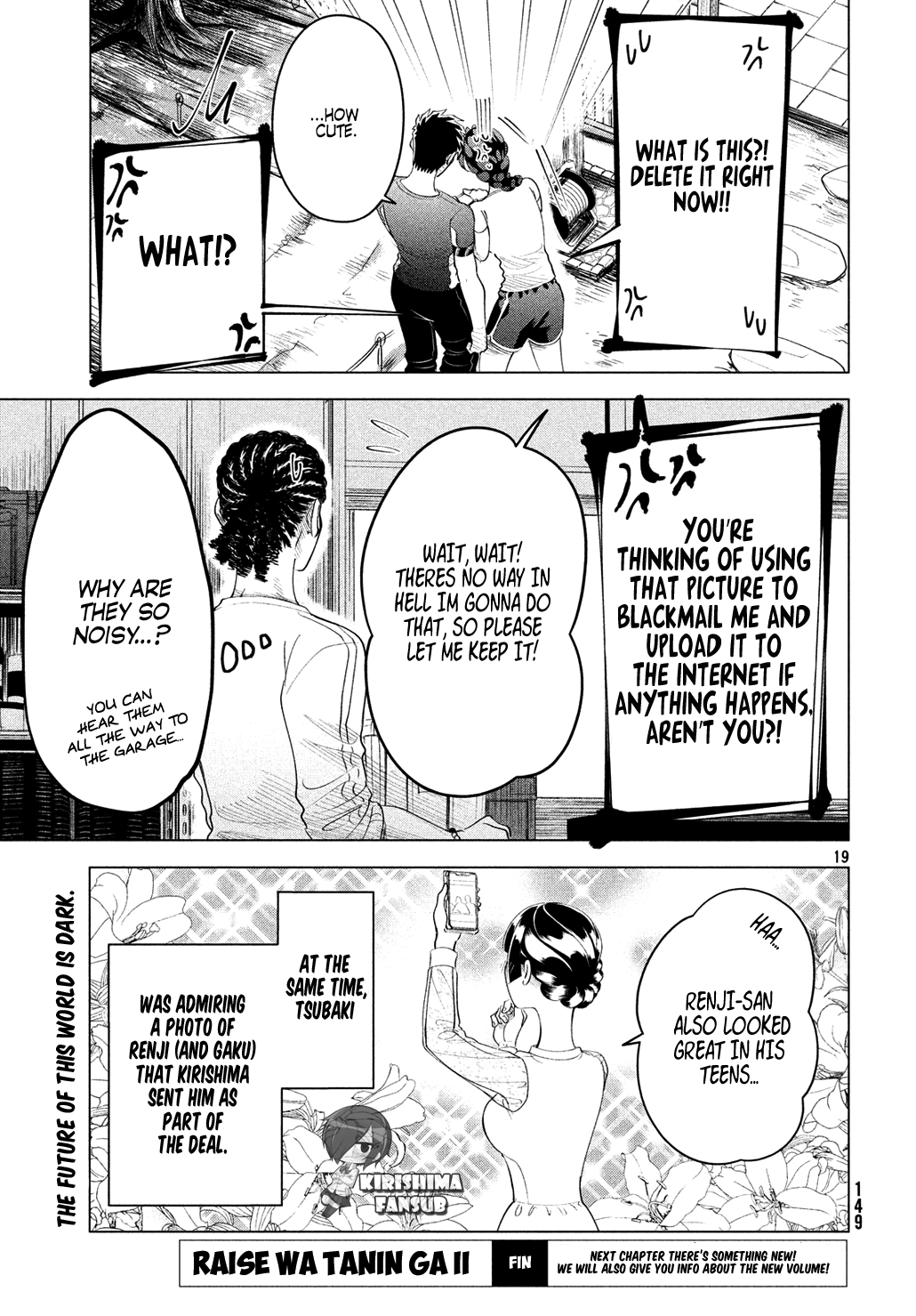 Raise wa Tanin ga Ii Chapter 12.3 page 20 - Chapter 12.3: princess tsubaki (part three)