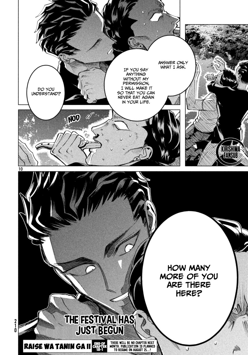 Raise wa Tanin ga Ii Chapter 18.1 page 11 - Chapter 18.1