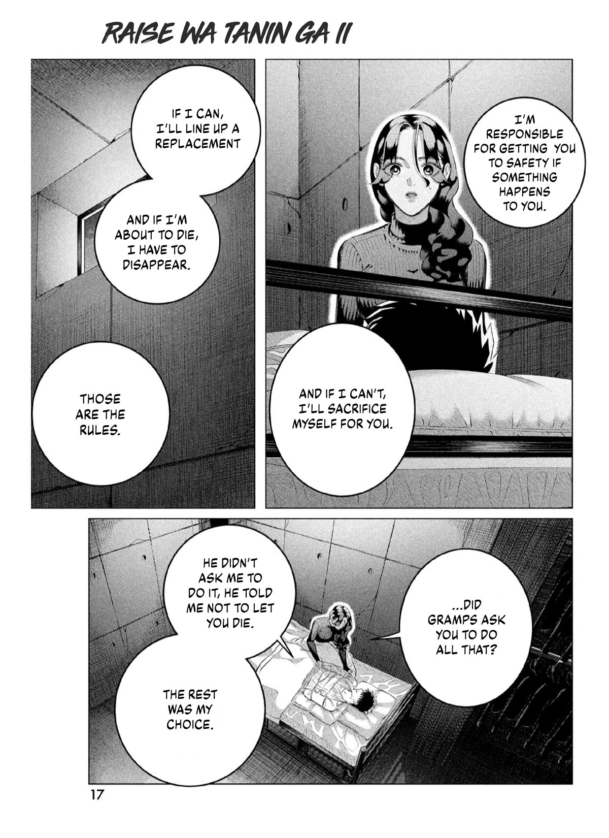 Raise wa Tanin ga Ii Chapter 37.1 page 15 - Chapter 37.1: You Are Life [4]