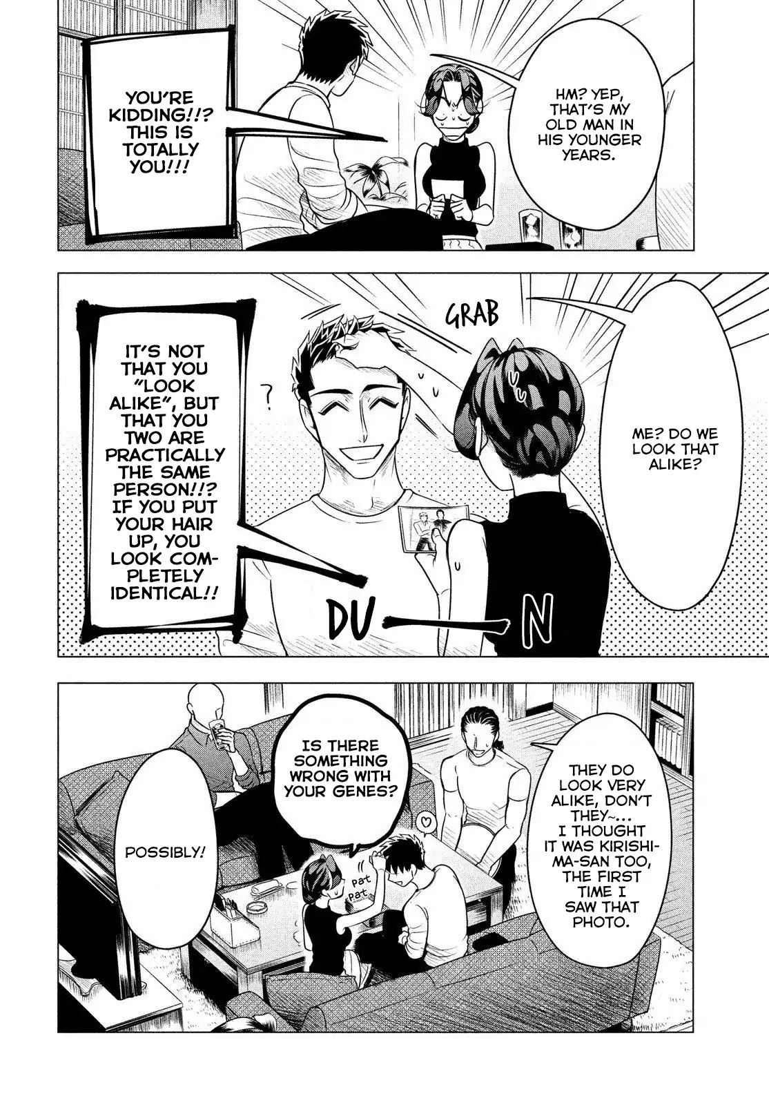 Raise wa Tanin ga Ii Chapter 7 page 15 - Chapter 7: Threatening without fists, just with a smile.