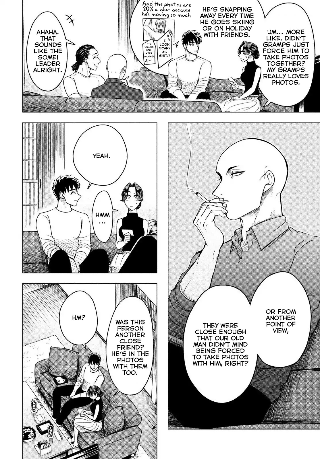 Raise wa Tanin ga Ii Chapter 7 page 17 - Chapter 7: Threatening without fists, just with a smile.