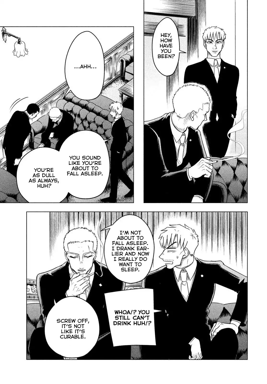 Raise wa Tanin ga Ii Chapter 7 page 20 - Chapter 7: Threatening without fists, just with a smile.