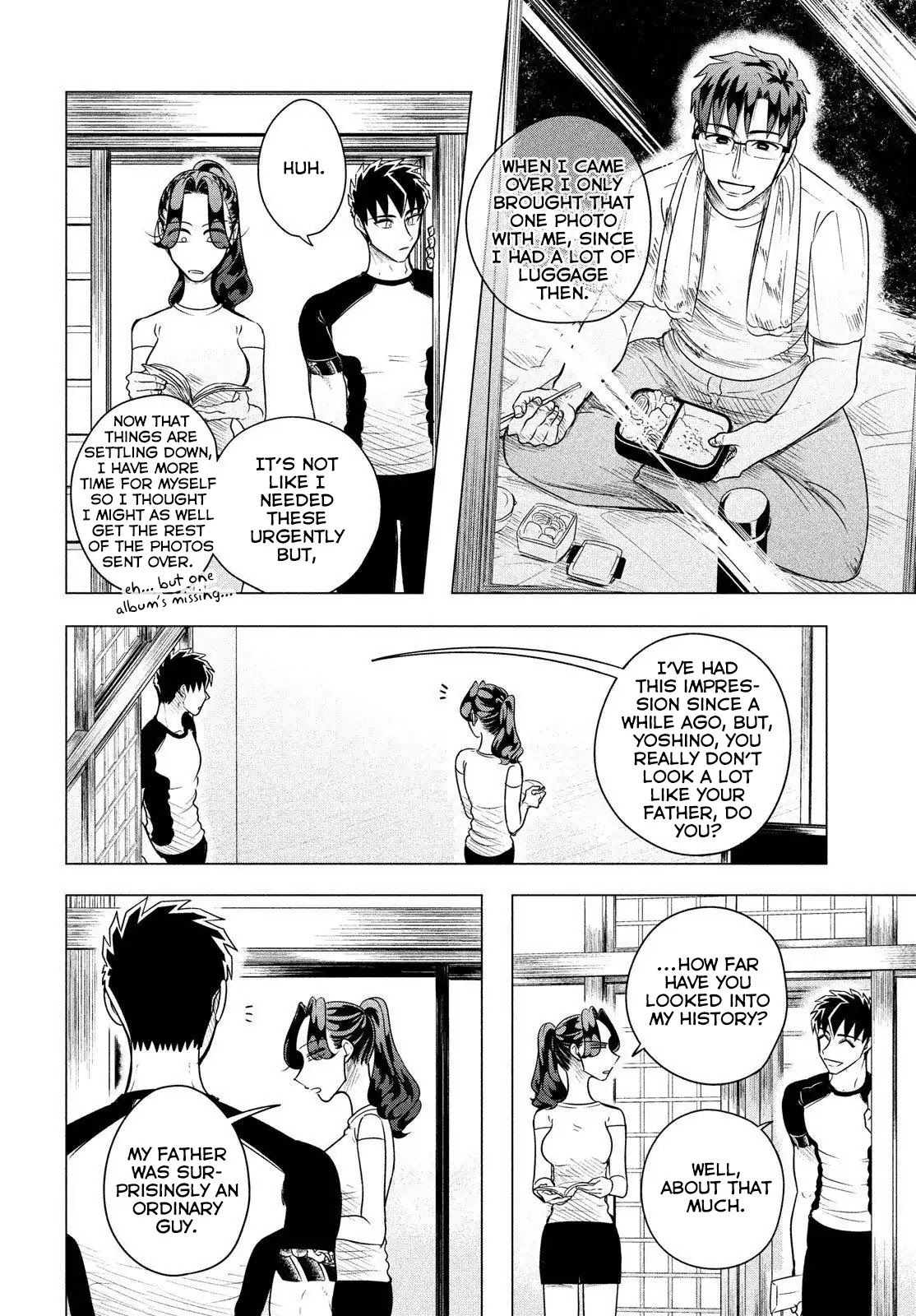 Raise wa Tanin ga Ii Chapter 7 page 5 - Chapter 7: Threatening without fists, just with a smile.
