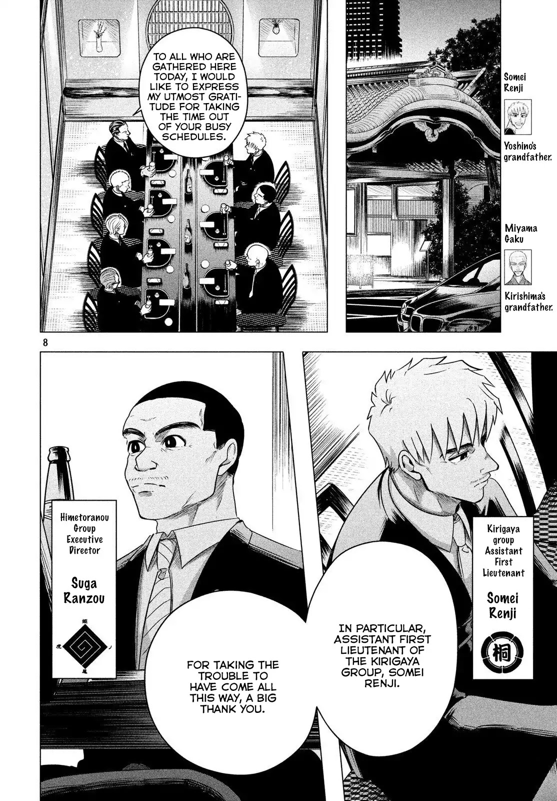 Raise wa Tanin ga Ii Chapter 7 page 9 - Chapter 7: Threatening without fists, just with a smile.
