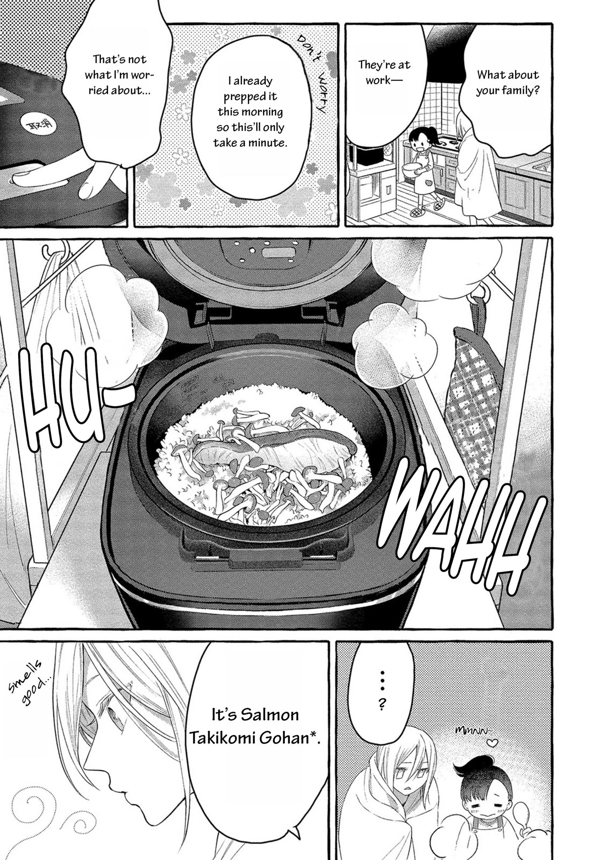 Raising Mai-chan's Onee-san With Lunch Chapter 1 page 15 - Chapter 1: Mom’s Grilled Onigiri