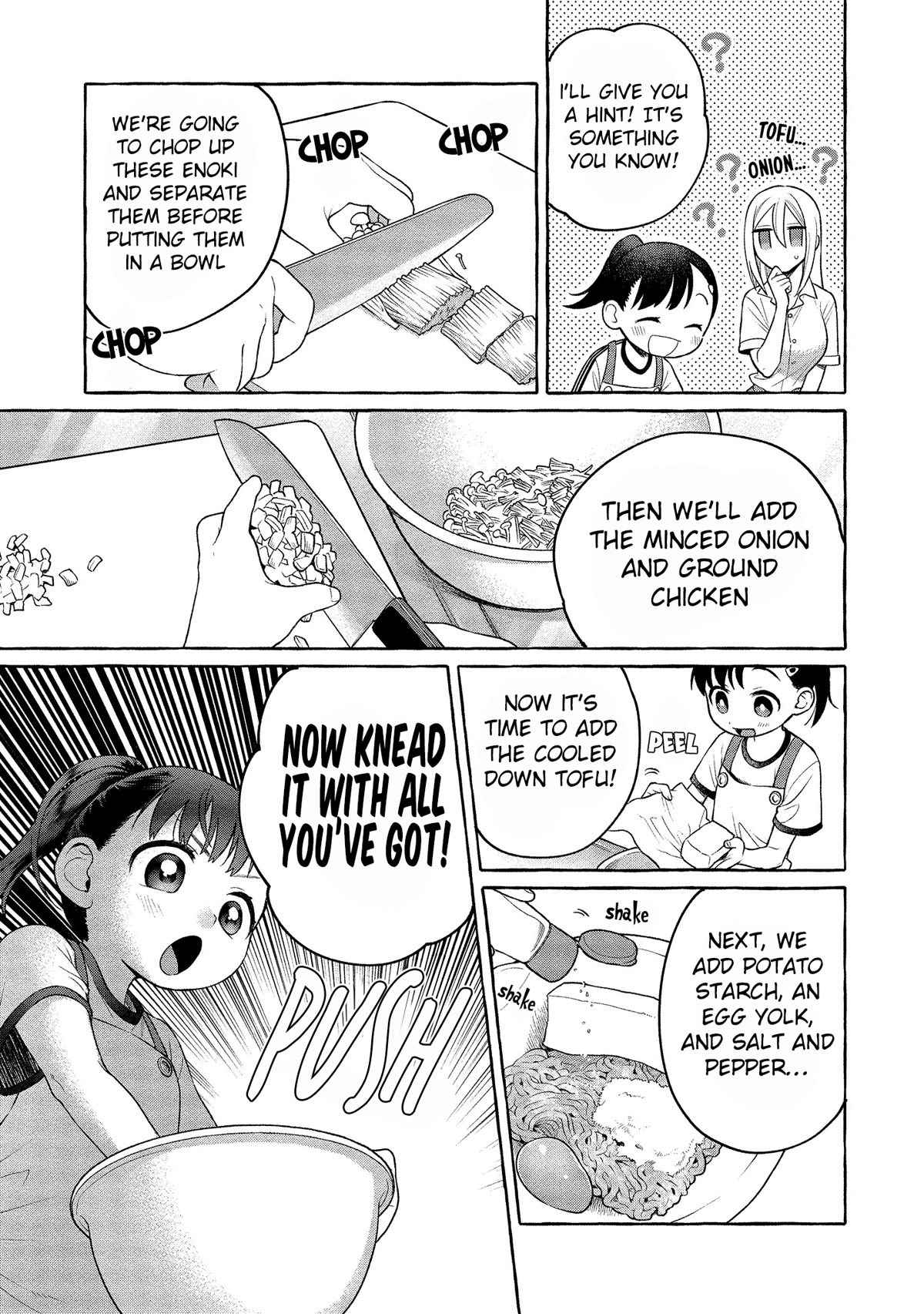 Raising Mai-chan's Onee-san With Lunch Chapter 15 page 16 - Chapter 15: Mom's Tofu Hamburg Steak
