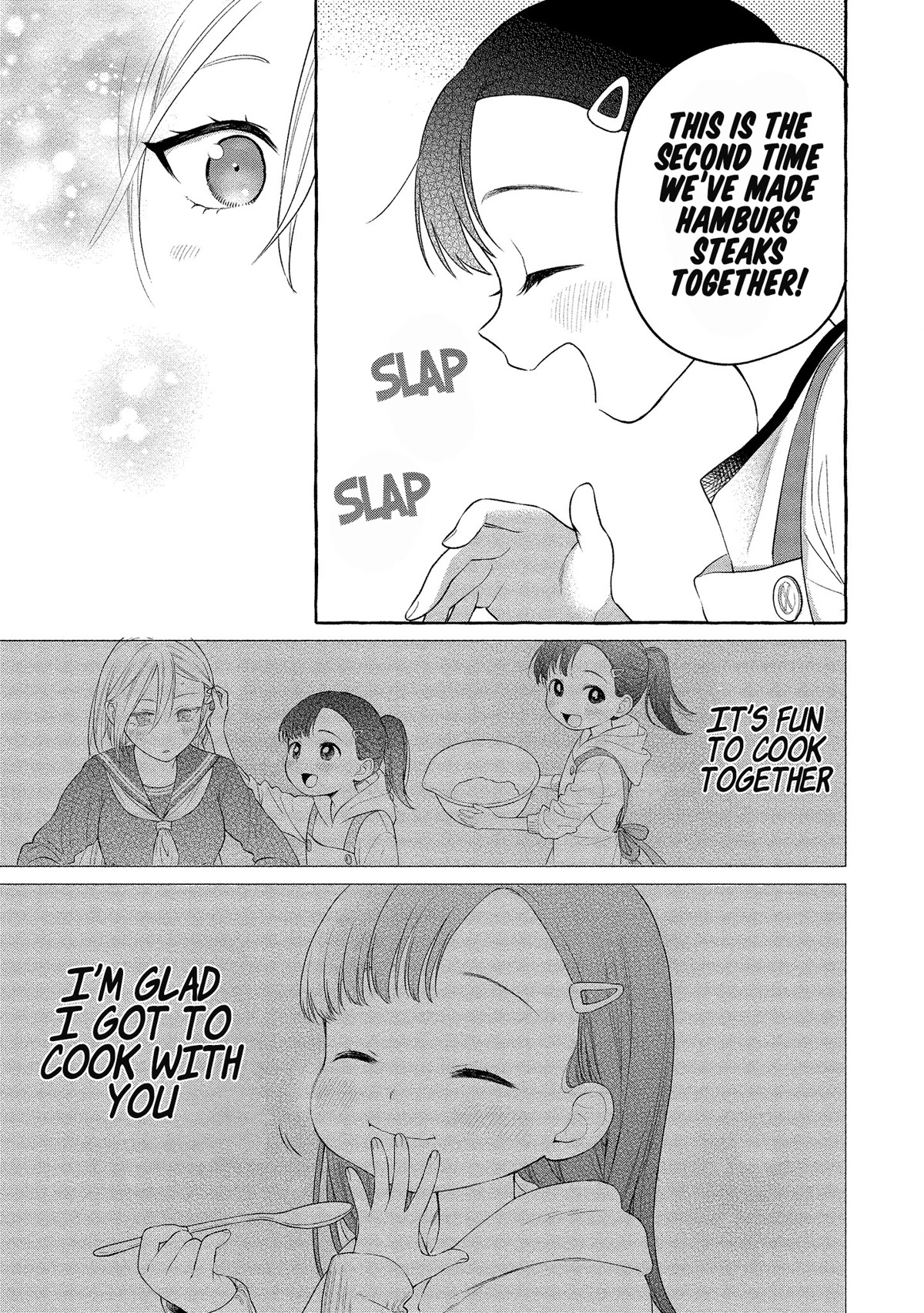Raising Mai-chan's Onee-san With Lunch Chapter 15 page 18 - Chapter 15: Mom's Tofu Hamburg Steak