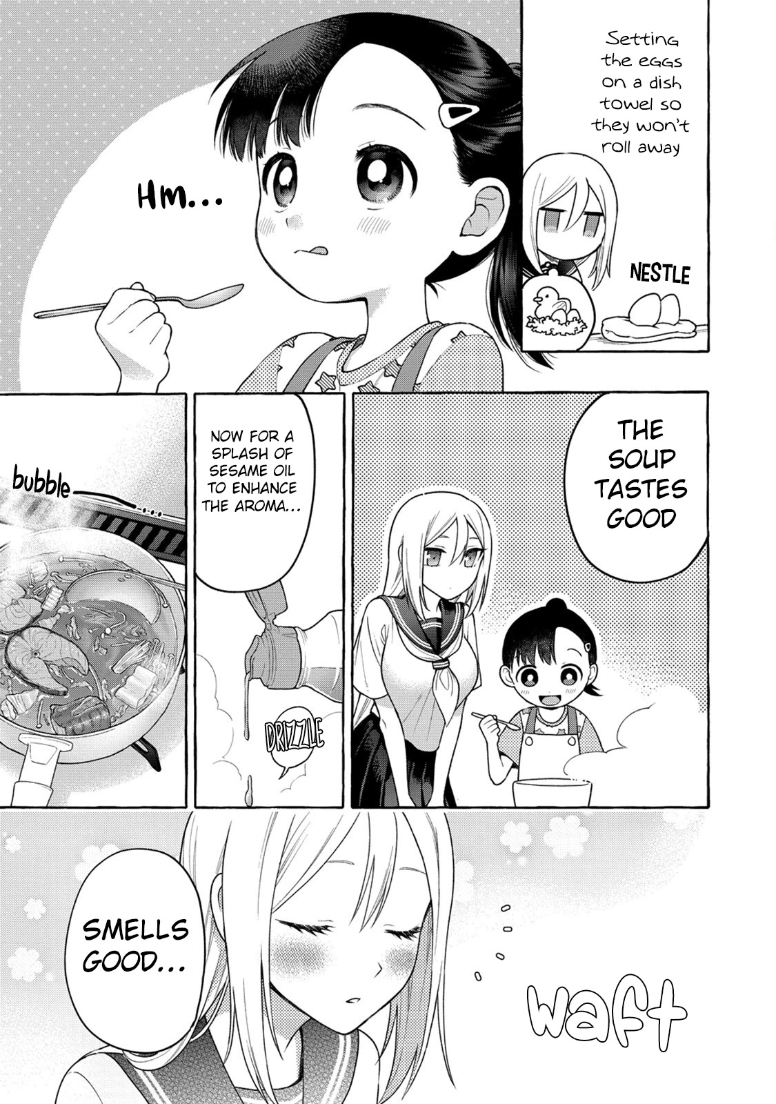 Raising Mai-chan's Onee-san With Lunch Chapter 16 page 17 - Chapter 16: 16th Dish: Mom's Kimchi Soup