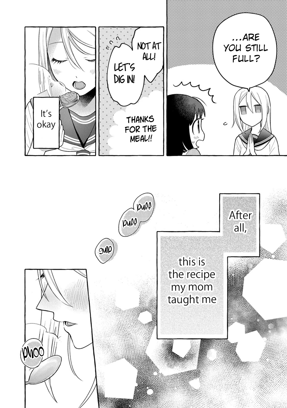 Raising Mai-chan's Onee-san With Lunch Chapter 16 page 22 - Chapter 16: 16th Dish: Mom's Kimchi Soup