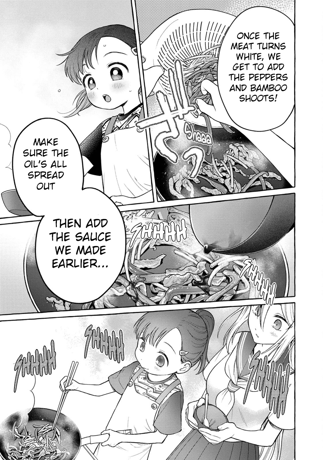 Raising Mai-chan's Onee-san With Lunch Chapter 18 page 18 - Chapter 18: Mom's Pepper Steak