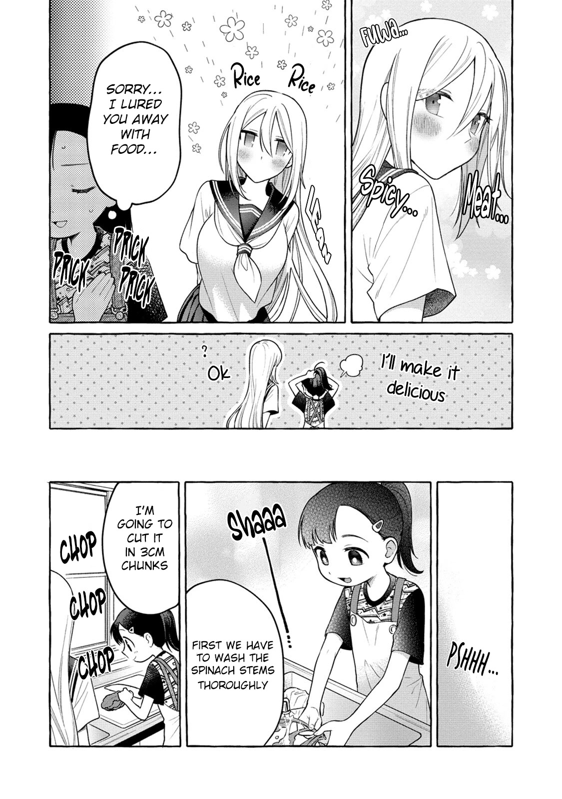 Raising Mai-chan's Onee-san With Lunch Chapter 18 page 9 - Chapter 18: Mom's Pepper Steak