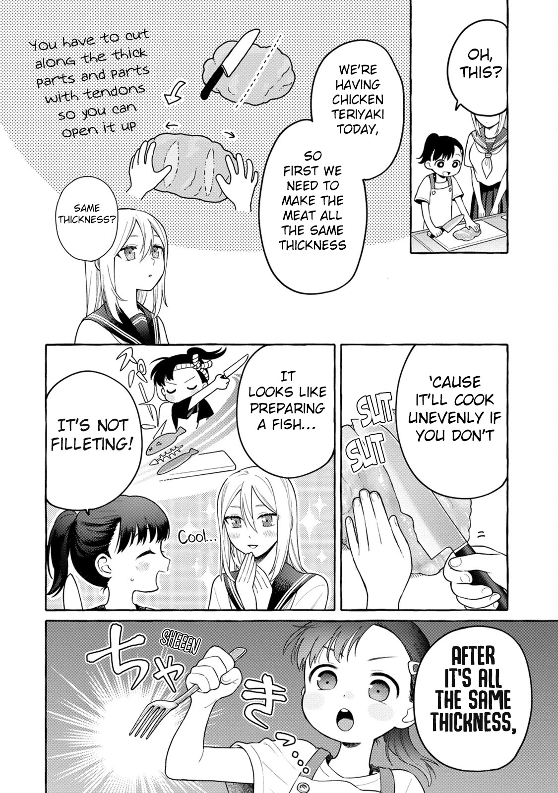 Raising Mai-chan's Onee-san With Lunch Chapter 19 page 17 - Chapter 19: Mom's Teriyaki