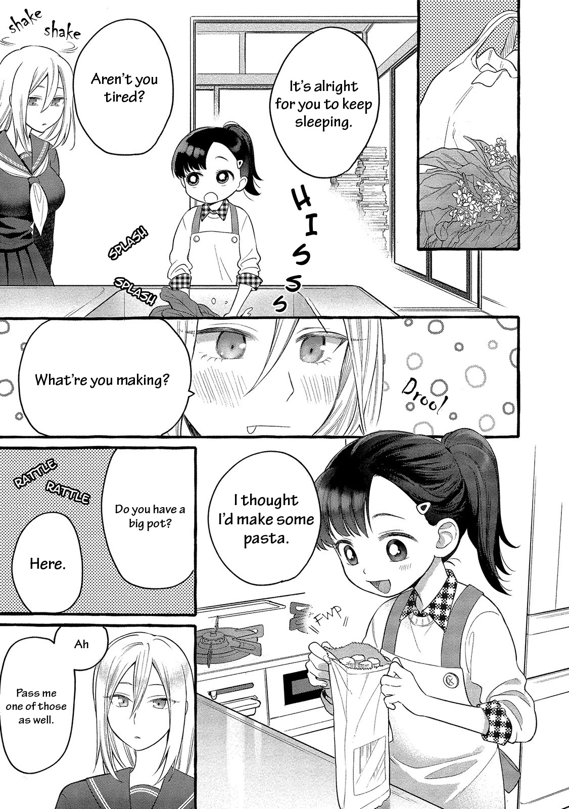 Raising Mai-chan's Onee-san With Lunch Chapter 2 page 15 - Chapter 2: Mom’s Fiori di Colza Pasta