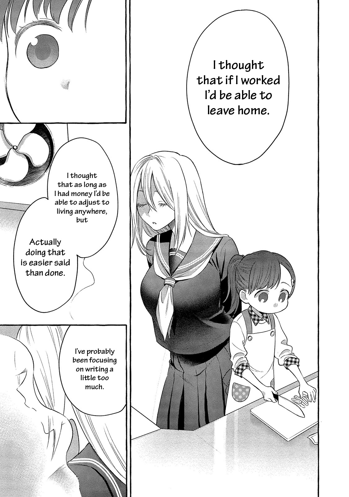 Raising Mai-chan's Onee-san With Lunch Chapter 2 page 19 - Chapter 2: Mom’s Fiori di Colza Pasta