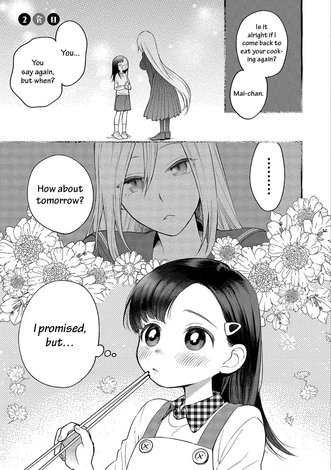 Raising Mai-chan's Onee-san With Lunch Chapter 2 page 2 - Chapter 2: Mom’s Fiori di Colza Pasta