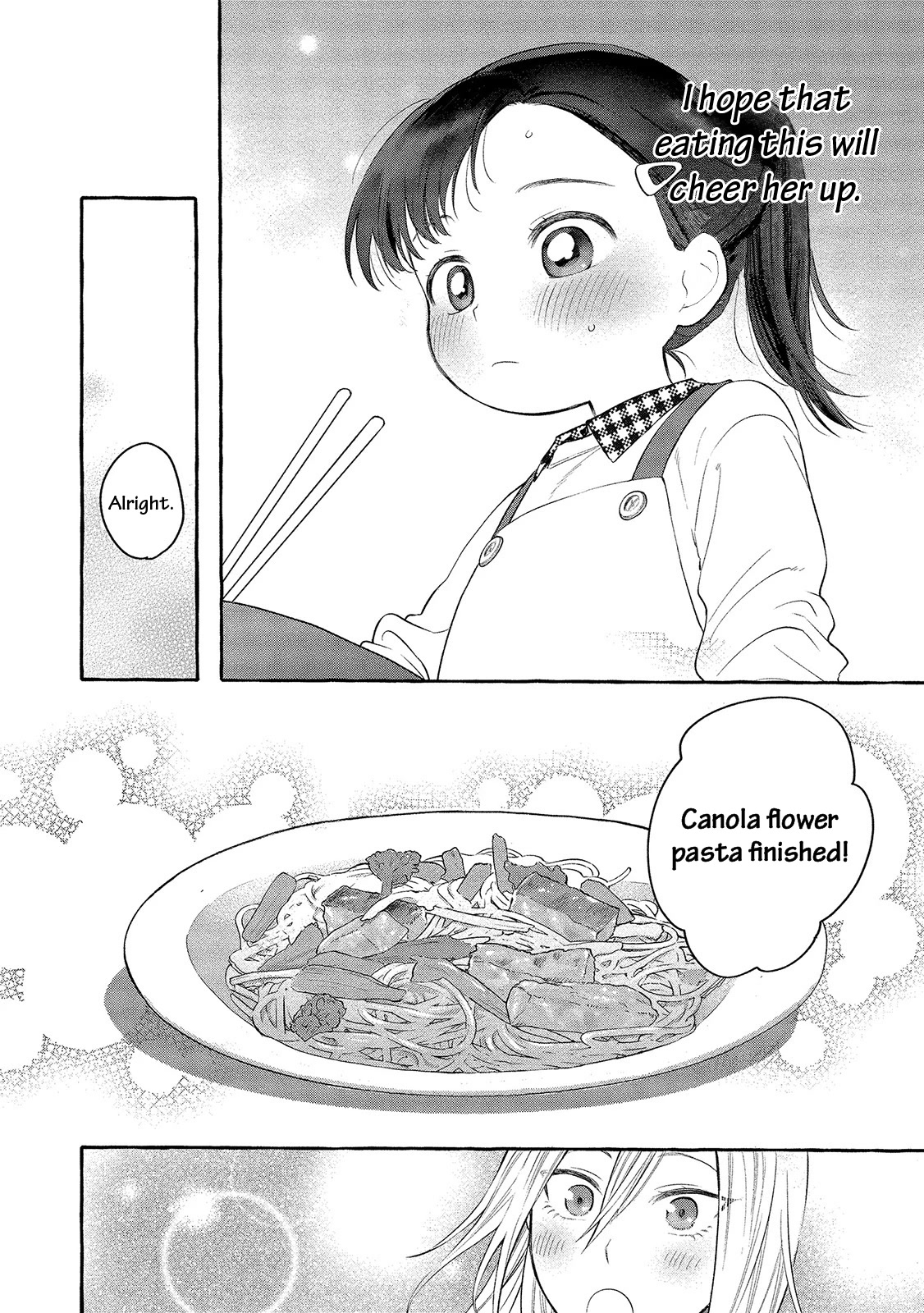Raising Mai-chan's Onee-san With Lunch Chapter 2 page 22 - Chapter 2: Mom’s Fiori di Colza Pasta