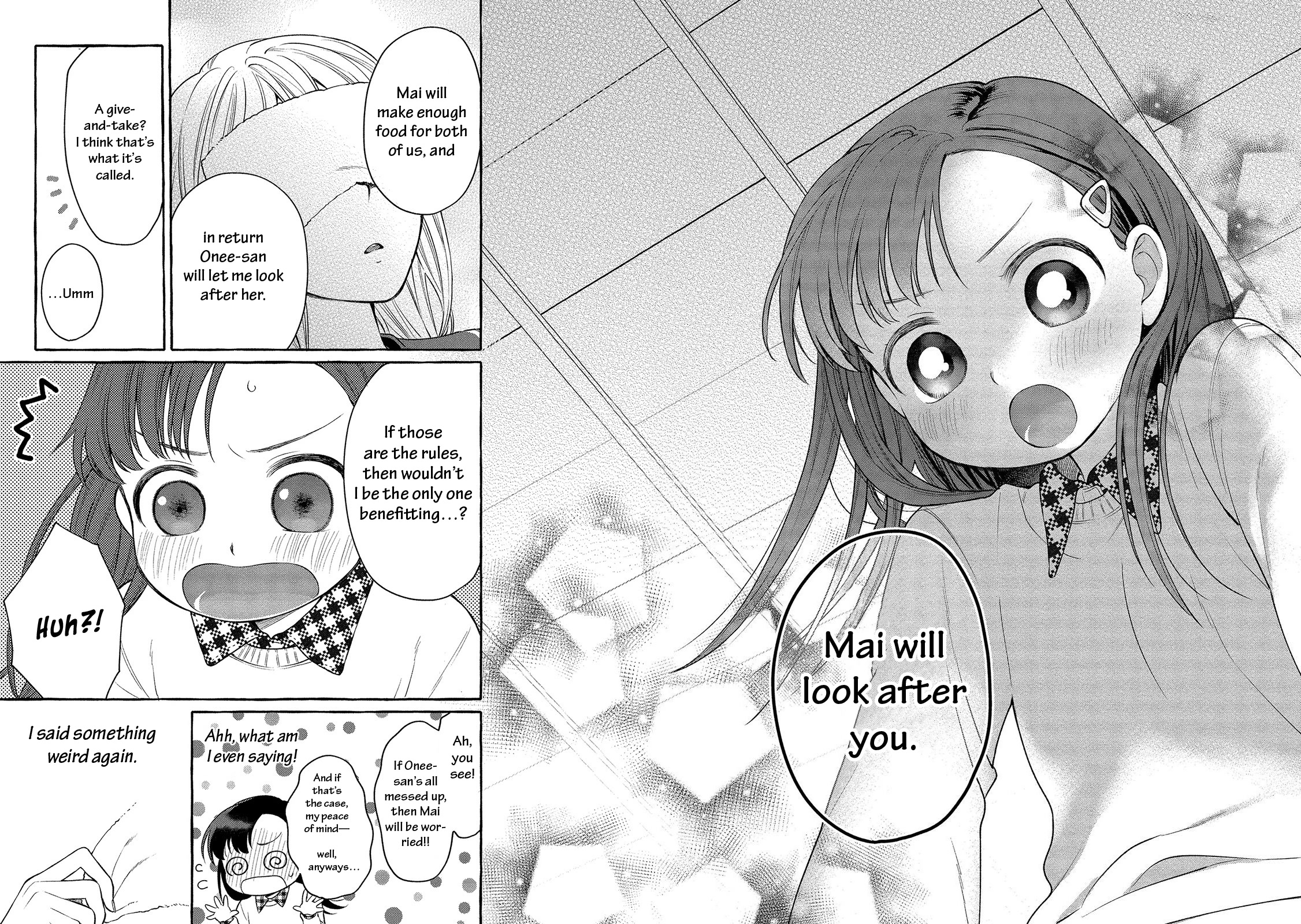 Raising Mai-chan's Onee-san With Lunch Chapter 2 page 28 - Chapter 2: Mom’s Fiori di Colza Pasta