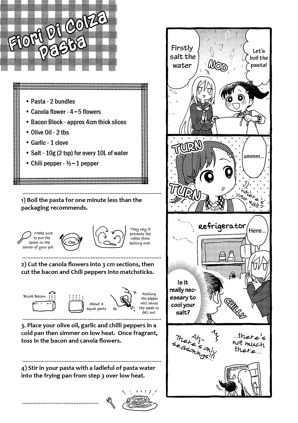 Raising Mai-chan's Onee-san With Lunch Chapter 2 page 30 - Chapter 2: Mom’s Fiori di Colza Pasta