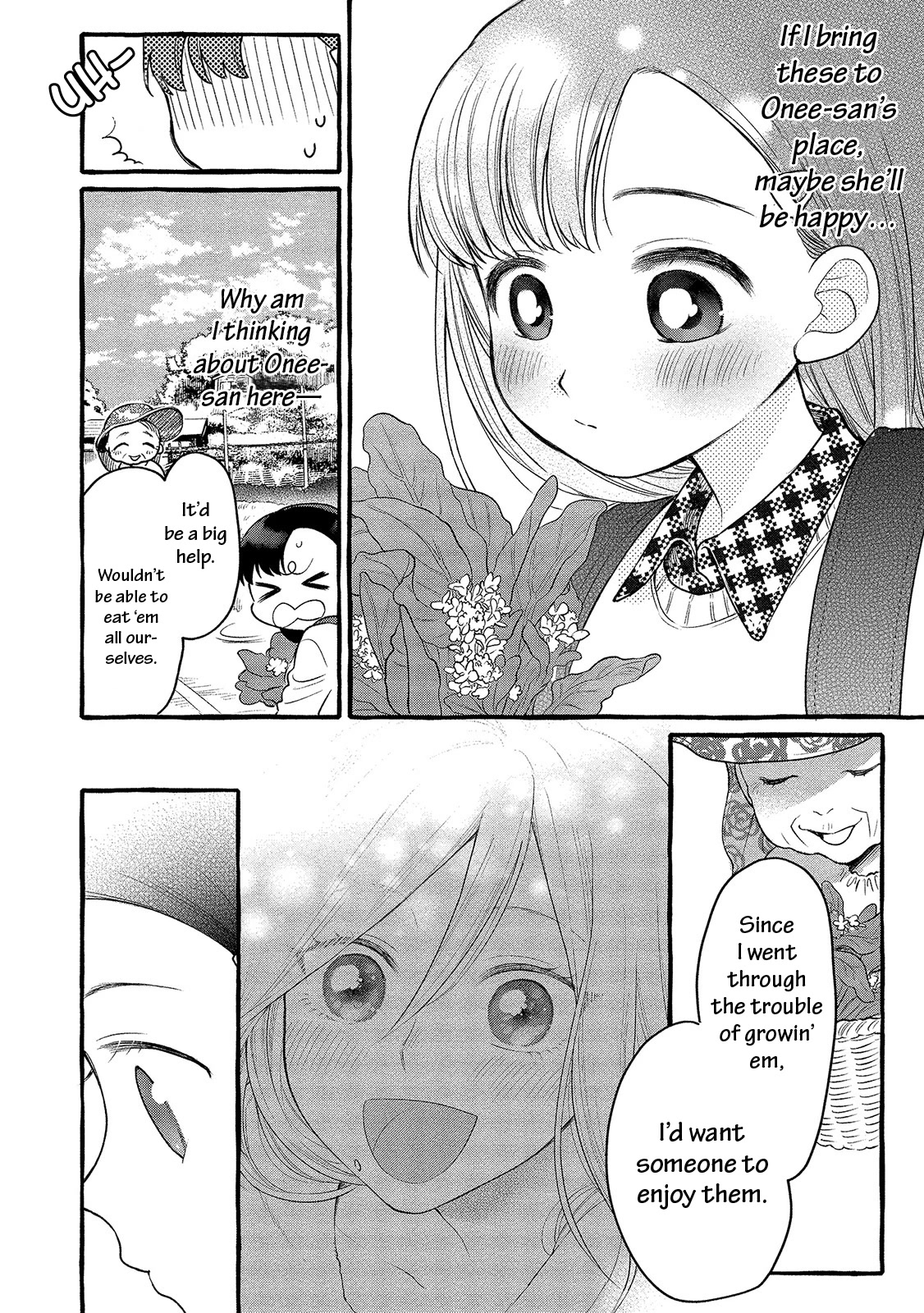 Raising Mai-chan's Onee-san With Lunch Chapter 2 page 7 - Chapter 2: Mom’s Fiori di Colza Pasta