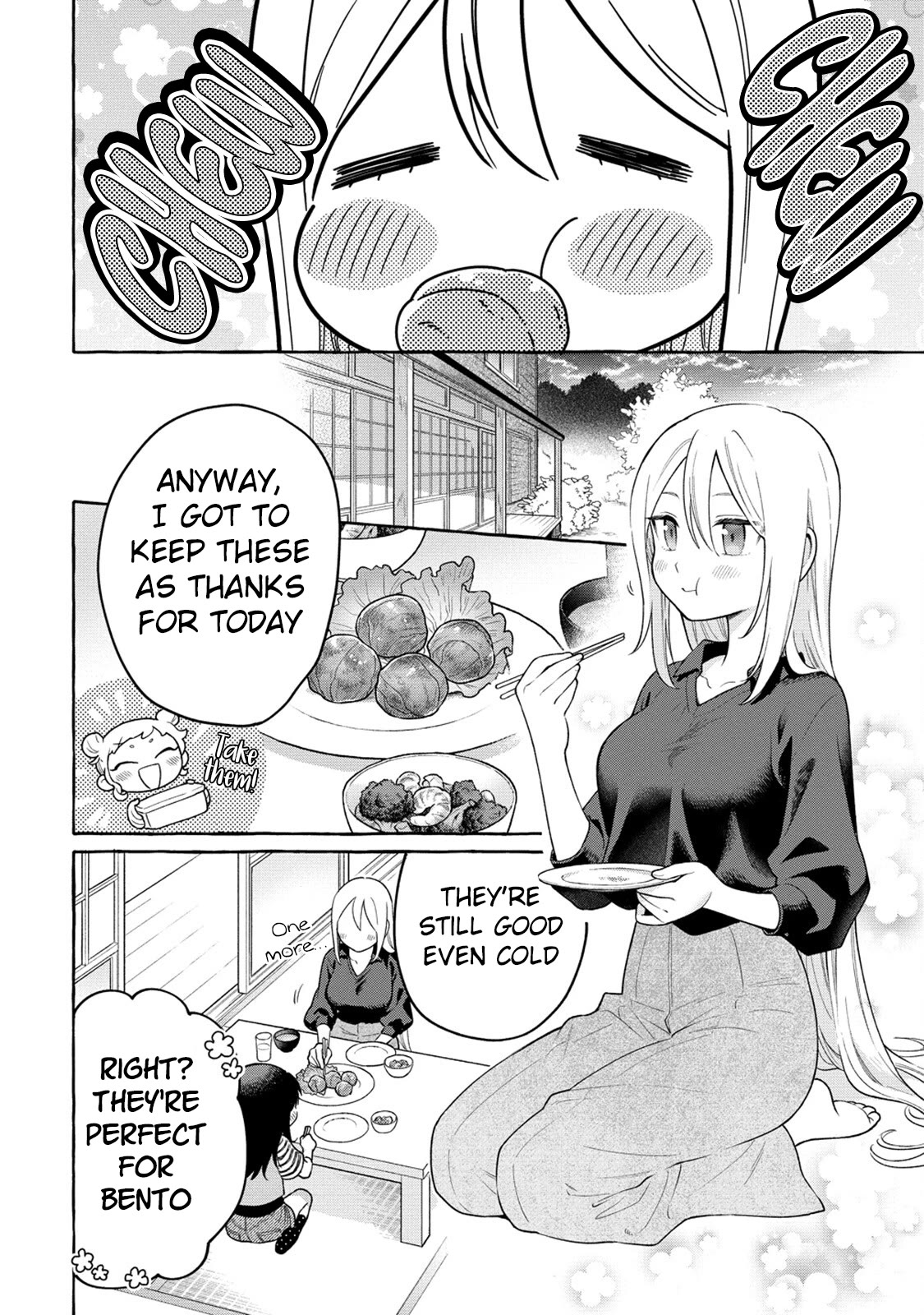 Raising Mai-chan's Onee-san With Lunch Chapter 20 page 23 - Chapter 20: Mom's Meat-Wrapped Onigiri