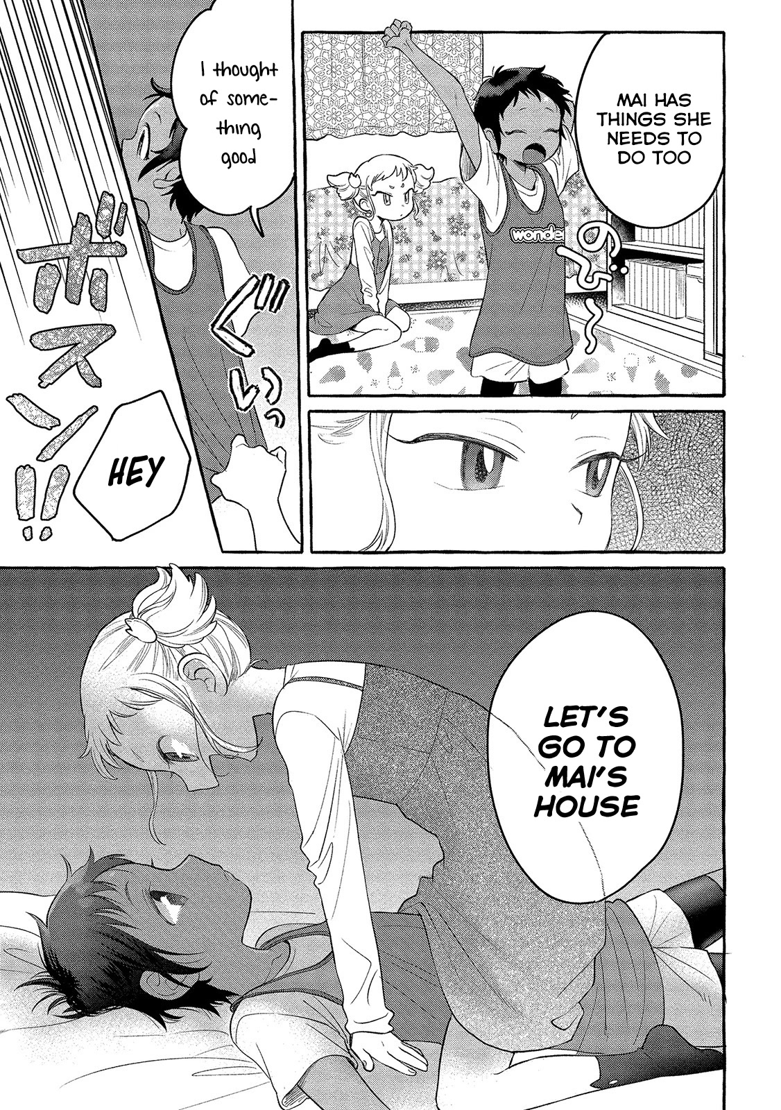 Raising Mai-chan's Onee-san With Lunch Chapter 4 page 28 - Chapter 4: Mom’s Simmered Chicken and Tomatoes